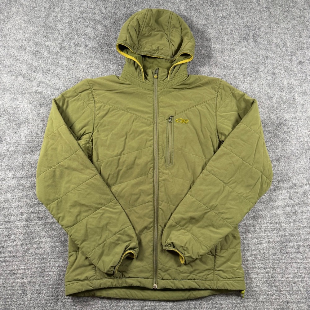 Outdoor Research Winter Ferrosi Hoody Mens Medium Green Insulated Jacket 244804